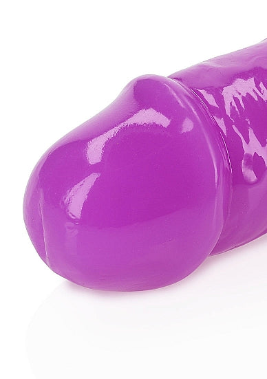 Realrock 15" Glow-N-Dark Double Dong Purle