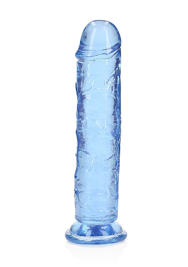 Realrock 7" Straight Dildo Blue