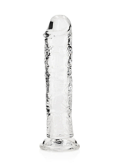 Realrock 7" Straight Dildo Clear