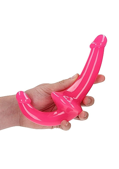 Realrock 6" Glow Strapless Strap Pink