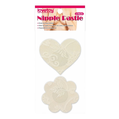 Love Toy Nipple Pastie 2pk Lace