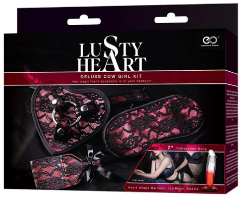 Lusty Heart Deluxe Cow Girl Kit