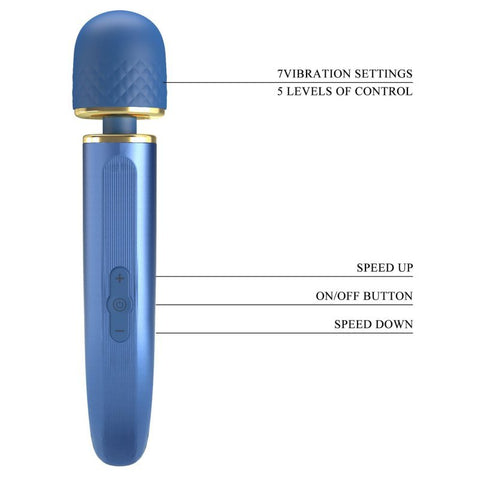 Pretty Love Charming Massager BI-014848-1 Blue