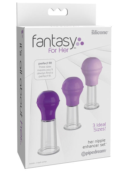 Fantasy For Her nipple enhancer Set
