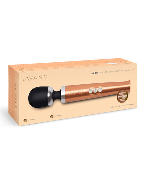 Le Wand Die Cast Rechargable Massager Rose Gold