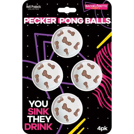 Pecker Pong Balls