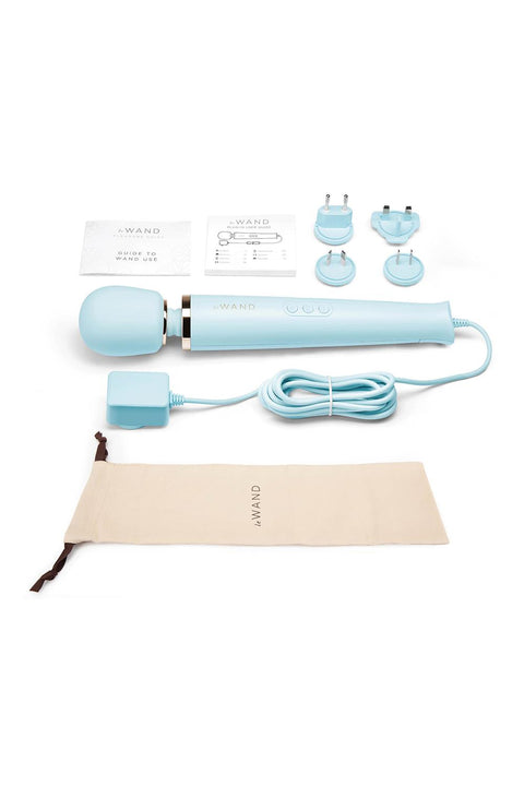 Le Wand Plug In Massager Sky Blue