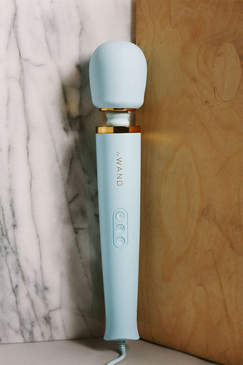 Le Wand Plug In Massager Sky Blue