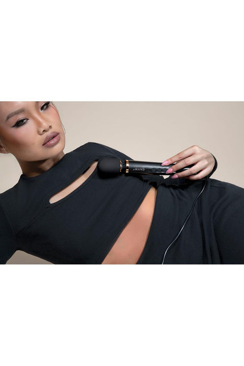 Le Wand Petite Plug In Massager Black