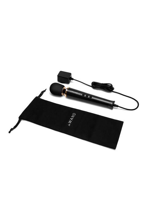 Le Wand Petite Plug In Massager Black