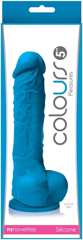 Colours Pleasures 5" Dildo Blue