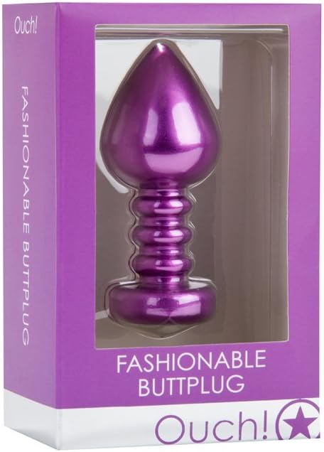 Ouch Fashionable Butt Plug Purple