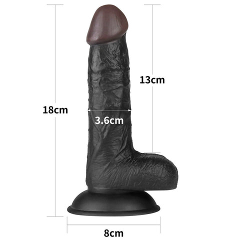 Lovetoy Ingen Easy Strapon Set 7'' Black