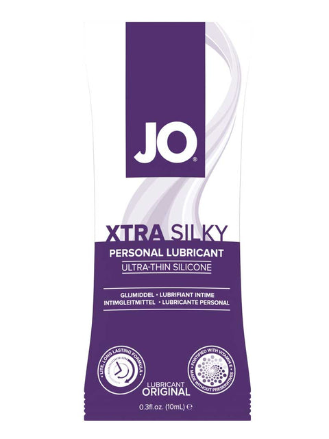 JO Xtra Silky Silicone Lube 10ml Sachet