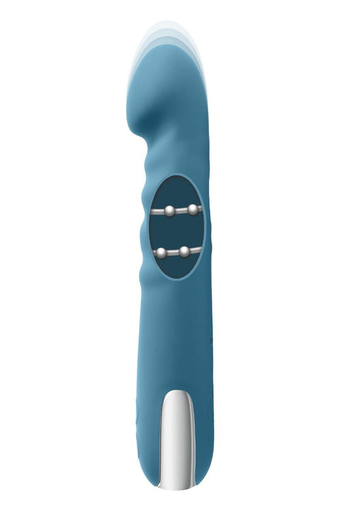 Evolved Queen of All Trades Beaded Thrusting Vibrator