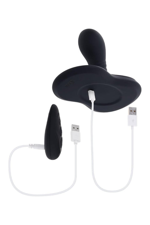 Playboy Vibrator Sittin & Spinnin Black