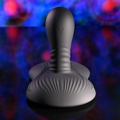 Playboy Vibrator Sittin & Spinnin Black