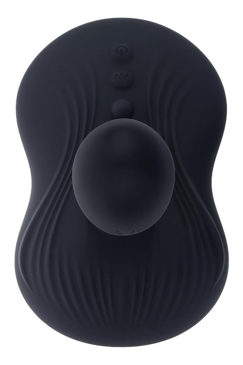 Playboy Vibrator Sittin & Spinnin Black