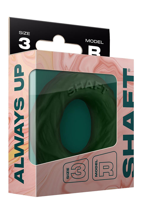 Shaft Model R Size 3 Cock Ring Green