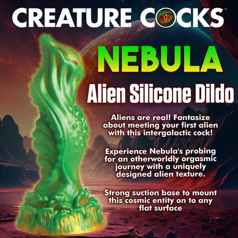 Creature Cocks Nebula 7.6" Silicone Suction Cup Dildo