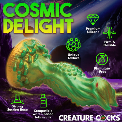 Creature Cocks Nebula 7.6" Silicone Suction Cup Dildo