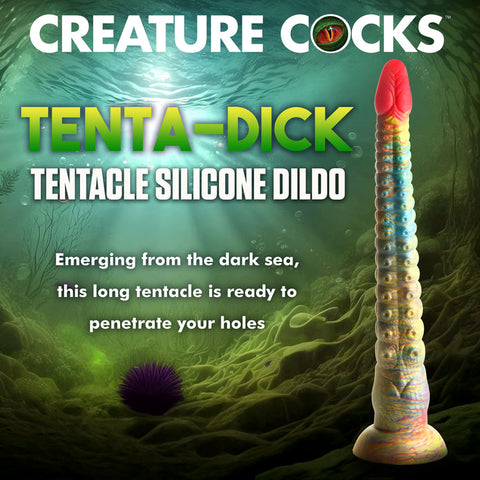 Creature Cocks Tenta-Dick 12.6" Silicone Suction Cup Dildo