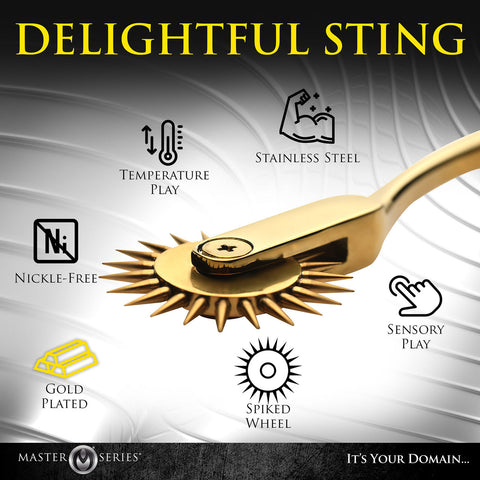 Master Series Gold Wartenberg Wheel