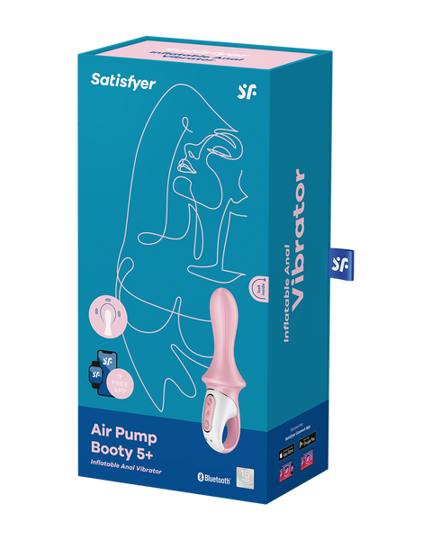 Satisfyer Air Pump Booty 5+ Pink