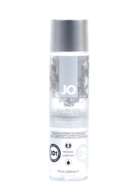 JO Sensual Massage Glide Fragrance Free 120ml