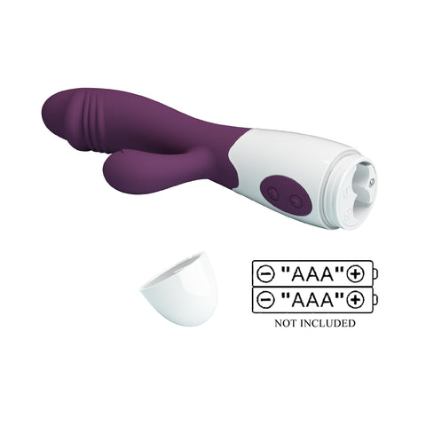 Pretty Love Snappy Purple Rabbit Vibrator Bi-014173-A2