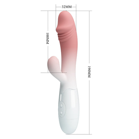 Pretty Love Snappy Rabbit Vibrator Pink BI-014173-A5