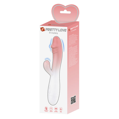 Pretty Love Snappy Rabbit Vibrator Pink BI-014173-A5