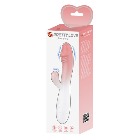 Pretty Love Snappy Rabbit Vibrator Pink BI-014173-A5