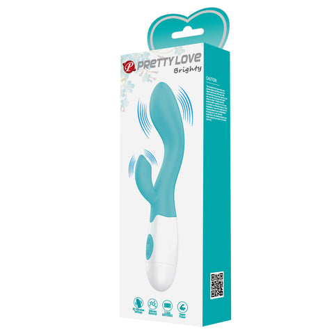 Pretty Love Brighty Rabbit Vibrator Teal BI-014174-A1
