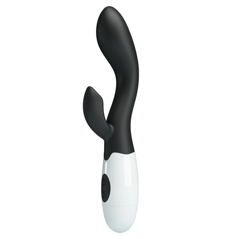 Pretty Love Brighty Rabbit Vibrator Black BI-014174-A3