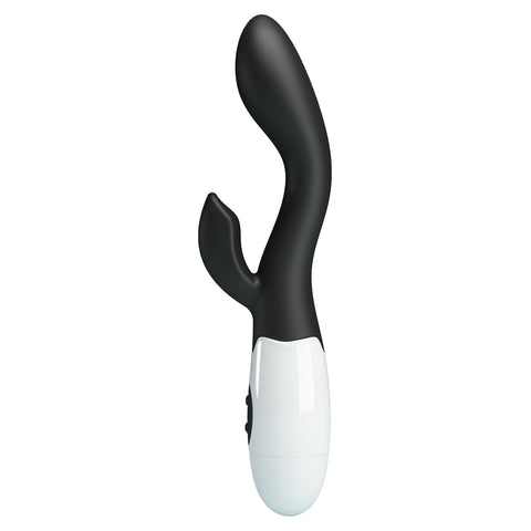Pretty Love Brighty Rabbit Vibrator Black BI-014174-A3