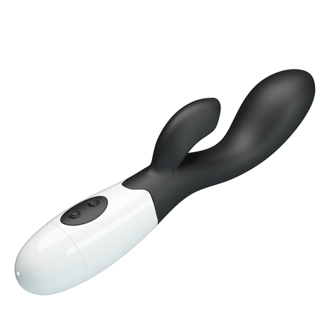 Pretty Love Brighty Rabbit Vibrator Black BI-014174-A3