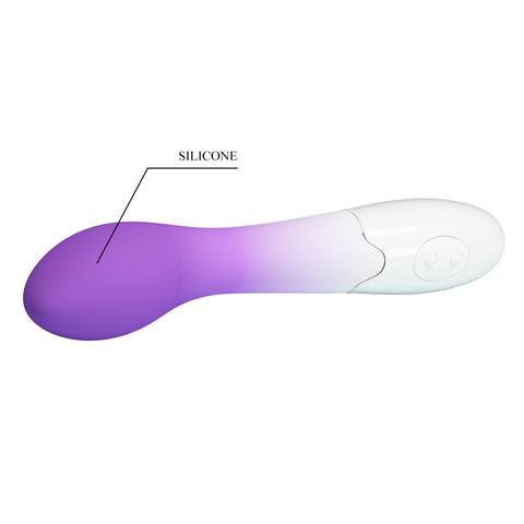Pretty Love Bishop G-spot Vibrator Purple BI-014220-A6