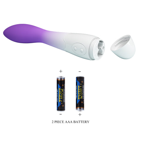 Pretty Love Bishop G-spot Vibrator Purple BI-014220-A6