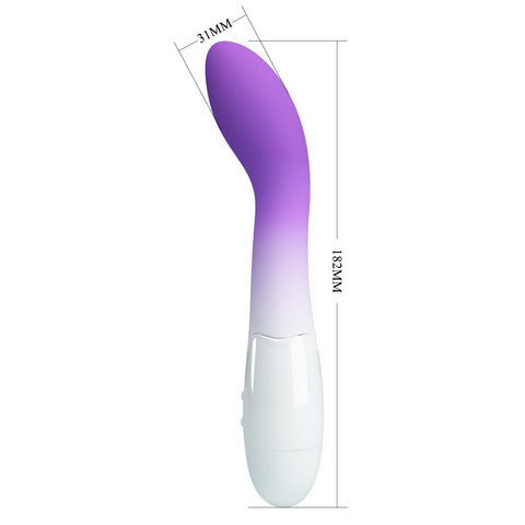 Pretty Love Bishop G-spot Vibrator Purple BI-014220-A6