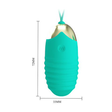 Pretty Love Jessica 3 Egg Vibrator Green BI-014362W-3A4