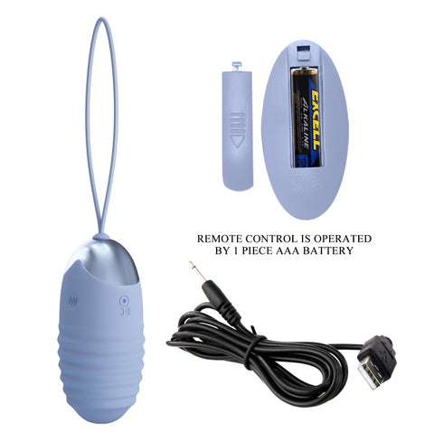 Pretty Love Jessica 3 Egg Vibrator Blue BI-014362W-3A5