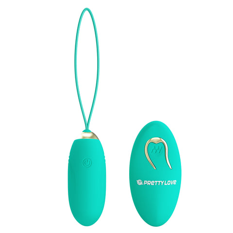 Pretty Love Jenny 1 Egg Vibrator Teal BI-014362W-9A4