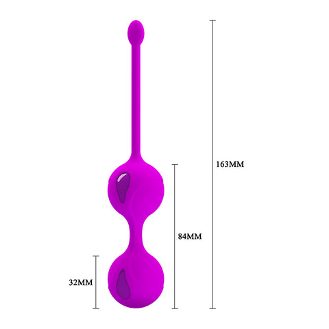 Pretty Love Kegel Balls Purple BI-014491