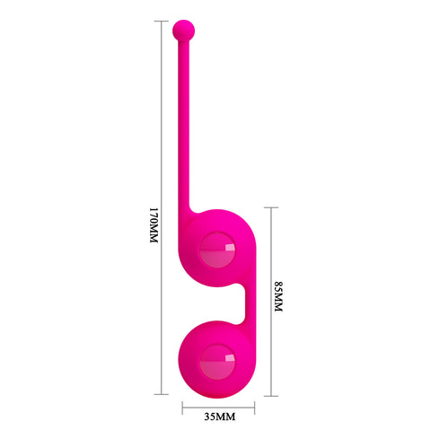 Pretty Love Kegel Balls Pink BI-014493