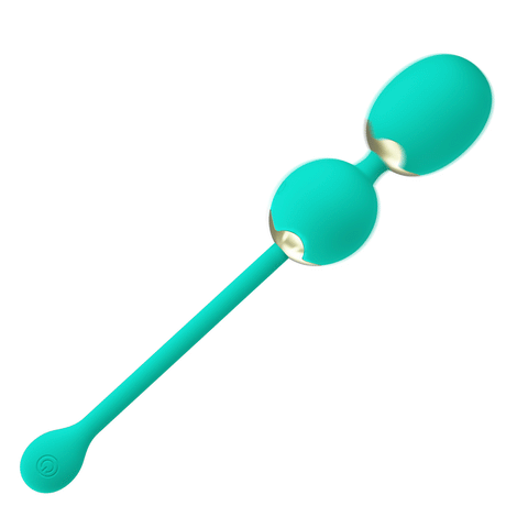 Pretty Love Willie 6 Egg Vibrator Teal BI-014548W-A4