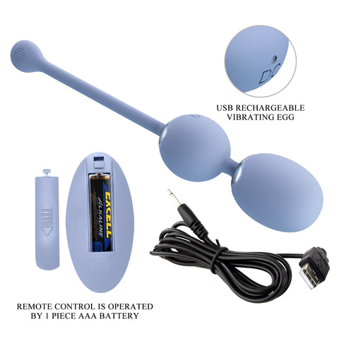 Pretty Love Willie 6 Kegel Balls Blue BI-014548W-A5