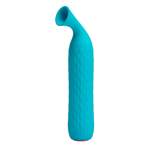 Pretty Love Quentin Sucking Clitoral Vibrator Teal 564