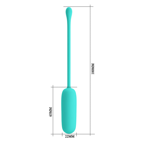 Pretty Love Joyce Vibrating Love Egg Mint 665