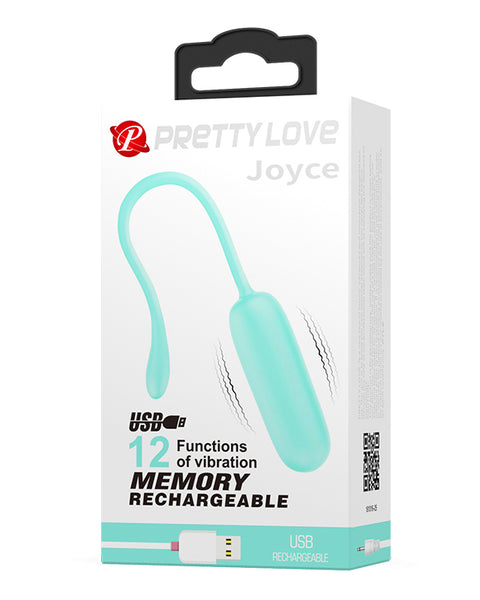 Pretty Love Joyce Vibrating Love Egg Mint  665